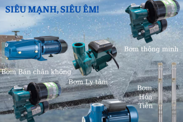 Máy bơm nước tưới vườn rau màu, vườn trái cây