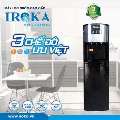 Cây nước nóng lạnh hút binh IROKA IR-HB