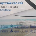 Quạt trần trang trí IROKA 5 cánh động cơ DC có đèn 3 chế độ