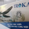 Quạt trần trang trí IROKA 5 cánh động cơ DC có đèn 3 chế độ